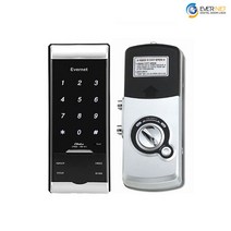 에버넷 초이스-N 샷시문전용 번호전용 샷시문도어락 샤시문번호키, 자가설치