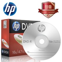 HP Media DVD-R 16 x 4 7GB 10장, 단일 모델명/품번