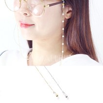 스몰빅 펄체인 진주 체인 안경줄