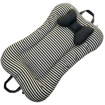 뽀송아이 보트침대 배게 SET, 3번 스트라이프(짱구베게포함)