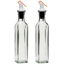 시노글라스 사각오일병 오렌지 500ml 2개세트, 단품