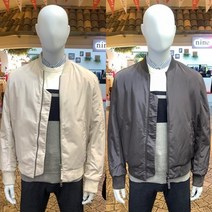 엠폴햄 엠폴햄 남성 패딩 바머항공점퍼 EPZ1JJ1100 (EPZ1JJ1100), 라이트베이지LBE-95