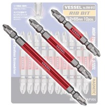 Vessel 일본 베셀 전동 비트 드릴 드라이버 빗트 양용 십자 110mm, 1개