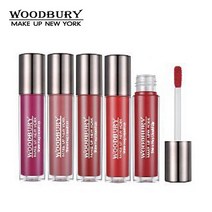 우드버리 샤인허그 리퀴드 립 틴트 립스틱 립글로즈 립틴트, 플럼레드, 1개