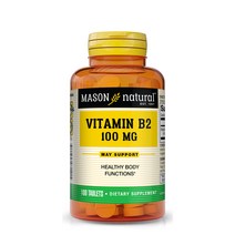 매이슨네츄럴스 비타민B2 100mg 타블렛, 100개입, 1개