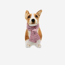 피카노리 반려동물 니트 머플러 M, 핑크(PECA6202), 1개