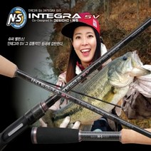 [NS] 인테그라SV 배스 민물 루어낚시대, C-6101M-MH