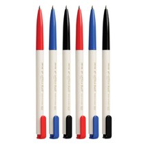 자바펜 자바 e-오피스 볼펜 유성펜 0.7mm (1다스 12개입), 03.적색 0.7mm(12개입)