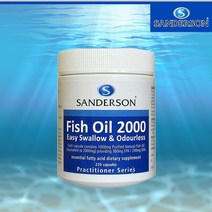 샌더슨 피쉬오일 2000 (360 EPA 240 DHA) 220캡슐, 1개