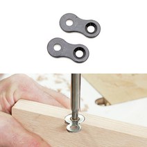 파스텔라운지 8자 철물 부속 공방 diy 자재 상판연결부속(30개)
