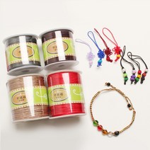 조은 매듭실 매듭줄 매듭끈 전통매듭 100m, 매듭_팔찌(1개)-1m, 0, 1개