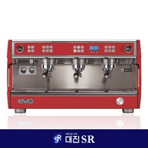 달라코르테 에보2 반자동커피머신 3그룹, 레드
