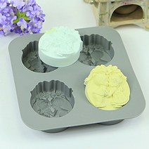 제이앤메이드 웨딩키스몰드 실리콘몰드 4구
