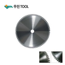 우진초경 팁쇼 (알루미늄용) 16인치x80Tx3.0 알루미늄용 원형톱날, 1개
