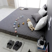 굿몽 순면 마이크로 패밀리침대 매트리스커버