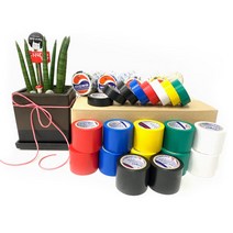 성우 PVC 전기 절연테이프 19mm 50mmx10M 10개 국산, 1. 19mm X 10M - 흑색