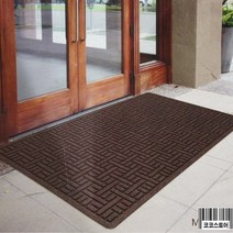 아파치밀스 코스트코 현관매트(대형) 업소용현관매트 실외현관매트, 진회색