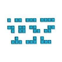 애니블록 11종 블록세트, 하늘색