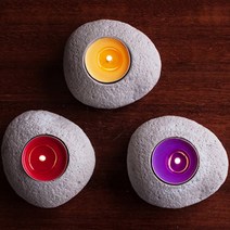 제이앤메이드 티라이트 홀더몰드 수제몰드, 07.스톤4