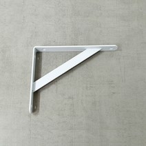 남선 선반받침대 꺽쇠 WT 2001-150x250mm 화이트 까치발 벽선반지지대, 38.선반대2001 백색 250x150mm