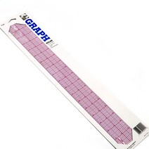 쏘잉스타 C.Thru 18인치/45cm 그레이딩자 방안자 인치자 겸용자 2종, 18inch인치 그레이딩자