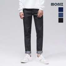 모니즈 모니즈 베이직 셀비지 생지 청바지 PDN116