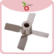 교반기용 임펠러 십자 70mm 관통 Impellers, 1개