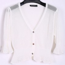 joyce shop 볼레로 미니가디건 기본가디건 레이스가디건 짧은가디건 쉬폰 여름가디건