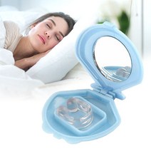 도매창고 실리콘 코클립 수면 코 호흡 비강 코걸이 소음완화, 1개