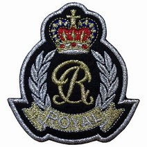 예스와펜 B330 - 스쿨 금은사 왕관 ROYAL 와펜