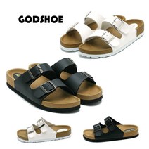 갓슈 GODSHOE (국내산) 버켄커플슬리퍼 가죽슬리퍼 비치슬리퍼