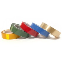 소유 국산 실리콘 마스킹 내열테이프 5~50mm x 50M 낱개 내열용, 10mm x 50M 노랑, 1개