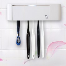 오투케어 가정용 칫솔살균기 벽걸이형 99.9% 안심살균, 핑크도어, 없음