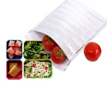 민스리빙 일회용 접착 은박 보냉백 20매, 은박보냉팩(25X30) 20매