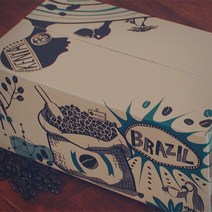 에이티박스 디자인택배박스, 하바나, 100매