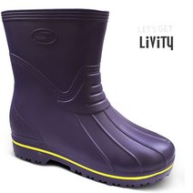[230~280mm] LIVITY 초경량EVA 방수 반장화 작업화 레인부츠 텃밭장화 DY803
