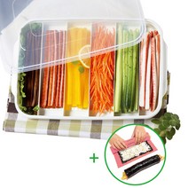 이지앤프리 김밥 재료 보관용기세트+ 김발 사은품