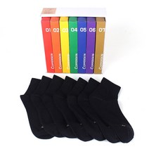 카퍼스킨 데일리7족양말 패키지-BLK 혈류개선