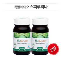 원말100% [독일Sanatur] 콜레스테롤개선 독일 바이오 스피루리나 2병 (400mg * 250정), 400mg