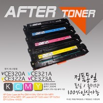 HP 프린터 컬러 레이저젯 Pro CM1415fn MFP 토너(재생토너), 1개, 4_CE323A 빨
