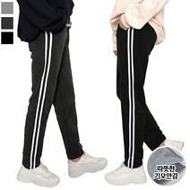 코디제이 여자트레이닝바지 기모두줄포시즌팬츠 밴딩바지 기모바지 세미바지 츄리닝바지 운동복