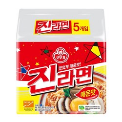 오뚜기 진라면 매운맛 120g, 20개