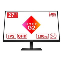 HP QHD OMEN 27Q G2 IPS 180Hz 게이밍 모니터