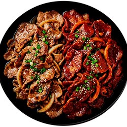 [대운가] 간장 불고기 600g +고추장 불고기 600g 양념 돼지불고기 세트