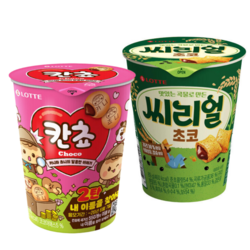 칸쵸 컵 88g 4개 + 씨리얼 컵 89g 4개 (내 이름을 찾아라 2탄)