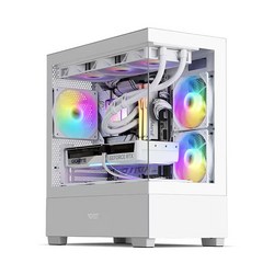 메이드시스템 조립컴퓨터 풀세트 조립PC 게이밍PC 아이온2 게임용 컴퓨터 본체 롤 오버워치 피파 배그 배틀그라운드 디아블로 데스크탑 고사양PC, 윈도우 11 홈, 1TB, 32GB, 라데온 RX 9070, AMD 7800X3D MW24