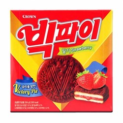 크라운 빅파이 딸기