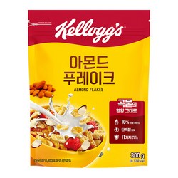 켈로그 아몬드 푸레이크, 300g, 5개