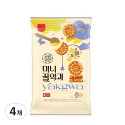 삼립 미니꿀약과 500g x 4개 /대용량 과자 누네띠네, 500g, 4개