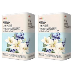 코멧 순백 3겹 라벤더 바닐라 롤화장지, 집에서 느끼는 고급스러움!